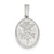 Sterling Silver RN Charm hide-image