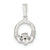 Claddagh Charm in Sterling Silver