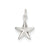 Star Charm in Sterling Silver