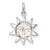 Sterling Silver Sun Charm hide-image