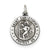 St. Christopher US Army Medal, Charm in Sterling Silver