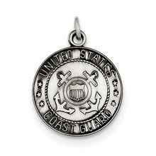 Sterling Silver US Coast Guard Medal, Charm hide-image