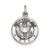 US Army Medal, Charm in Sterling Silver