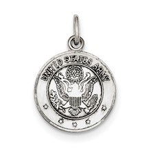 Sterling Silver US Army Medal, Charm hide-image
