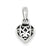 Sterling Silver Antique Puff Heart Charm hide-image