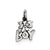 Antique It's A Boy Charm in Sterling Silver
