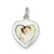 Heart Photo Charm in Sterling Silver