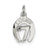 Lucky 7 Horseshoe Charm in Sterling Silver