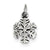 Sterling Silver Antique Snowflake Charm hide-image