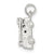 Sterling Silver Fire Truck Charm hide-image