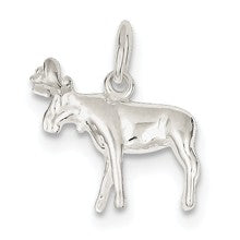 Sterling Silver Moose Charm hide-image