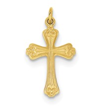 Sterling Silver & 24k Gold-Plated Cross Charm hide-image