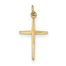 Sterling Silver & 24k Gold-Plated Passion Cross Charm hide-image