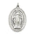 Miraculous Medal, Exquisite Charm in Sterling Silver