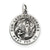 Sterling Silver Antiqued Our Lady of Lourdes Medal, Charm hide-image