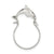Dolphin Charm in Sterling Silver