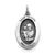 Antiqued Saint Joseph Medal, Dazzling Charm in Sterling Silver