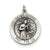 Antiqued Saint Gerard Medal, Beautiful Charm in Sterling Silver