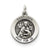 Sterling Silver Antiqued Saint John Medal, Delightful Charm hide-image
