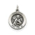 Antiqued Saint John Medal, Delightful Charm in Sterling Silver