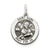 Sterling Silver Antiqued Saint Mark Medal, Stylish Charm hide-image