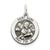 Antiqued Saint Mark Medal, Stylish Charm in Sterling Silver
