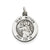 Antiqued Saint Matthew Medal, Appealing Charm in Sterling Silver