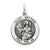 Antiqued Saint Matthew Medal, Adorable Charm in Sterling Silver