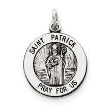Sterling Silver Saint Patrick Medal, Charm hide-image