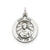 Antiqued Saint Paul Medal, Exquisite Charm in Sterling Silver