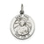Sterling Silver Antiqued Saint Paul Medal, Fine Charm hide-image