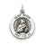 Sterling Silver Antiqued Saint Peter Medal, Pendants and Charm hide-image