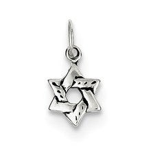 Sterling Silver Small Star of David Charm hide-image