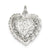 Sterling Silver Diamond-Cut Heart Charm hide-image