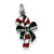 Sterling Silver Enamel Candy Cane Charm hide-image