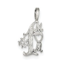 Sterling Silver #1 Mom Charm hide-image