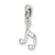 Sterling Silver Music Note Charm hide-image