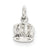 Sterling Silver Crown Charm hide-image