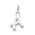 Sterling Silver Initial A pendant, Pendants for Necklace