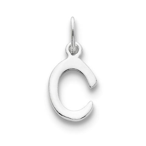 Sterling Silver Initial C pendant, Gorgeous Pendants for Necklace