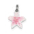 Enameled Sparkle Starfish Charm in Sterling Silver