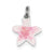 Sterling Silver Enameled Sparkle Starfish Charm hide-image