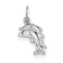 Sterling Silver Polished Dolphin Charm hide-image
