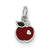Sterling Silver Enameled Apple Charm hide-image