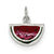 Sterling Silver Enameled Watermelon Slice Charm hide-image