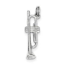 Sterling Silver Polished Trumpet Charm hide-image