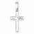 Sterling Silver Polished Cross Pendant, Dazzling Pendants for Necklace