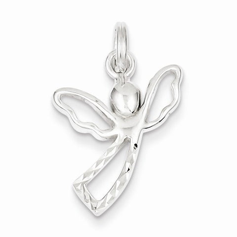 Sterling Silver Angel Pendant, Pendants for Necklace