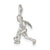 Lady Bowler Charm in Sterling Silver
