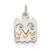 Sterling Silver Yellow Enameled Owl Charm hide-image